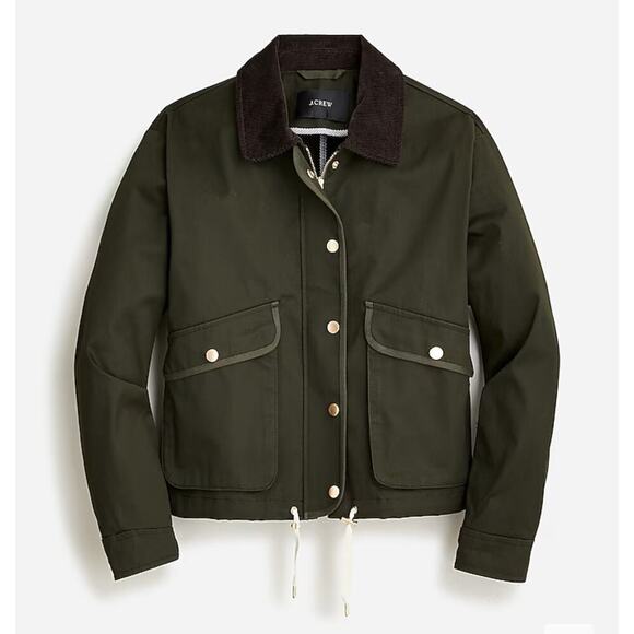 J. Crew Jackets & Blazers - J. Crew New cropped Barn Jacket™ Large